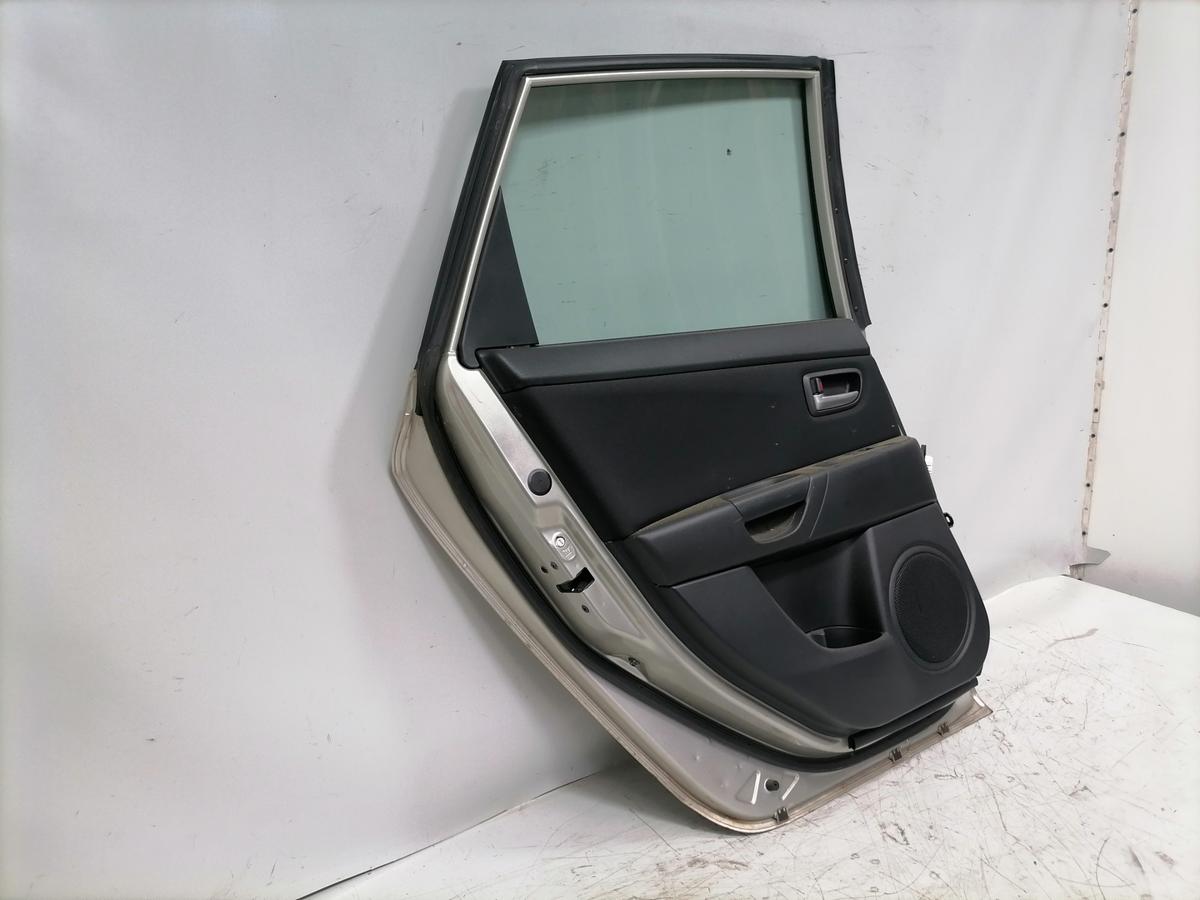 Mazda 3 BK original T&uuml;r hinten links 24E Sparkling Silver Flie&szlig;heck Rohbau BJ05